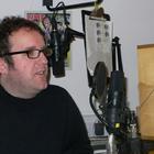 Mosaic co-producer Warren Dudley in the studio